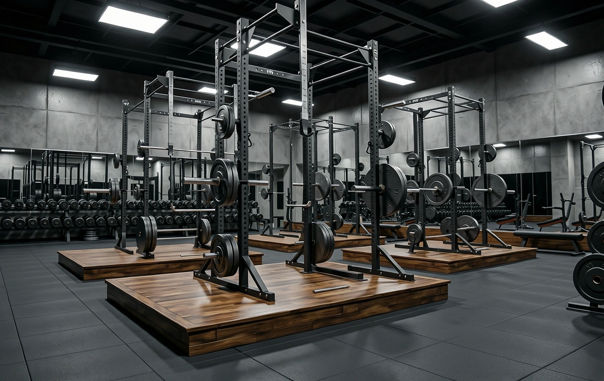 Professional strength training environment